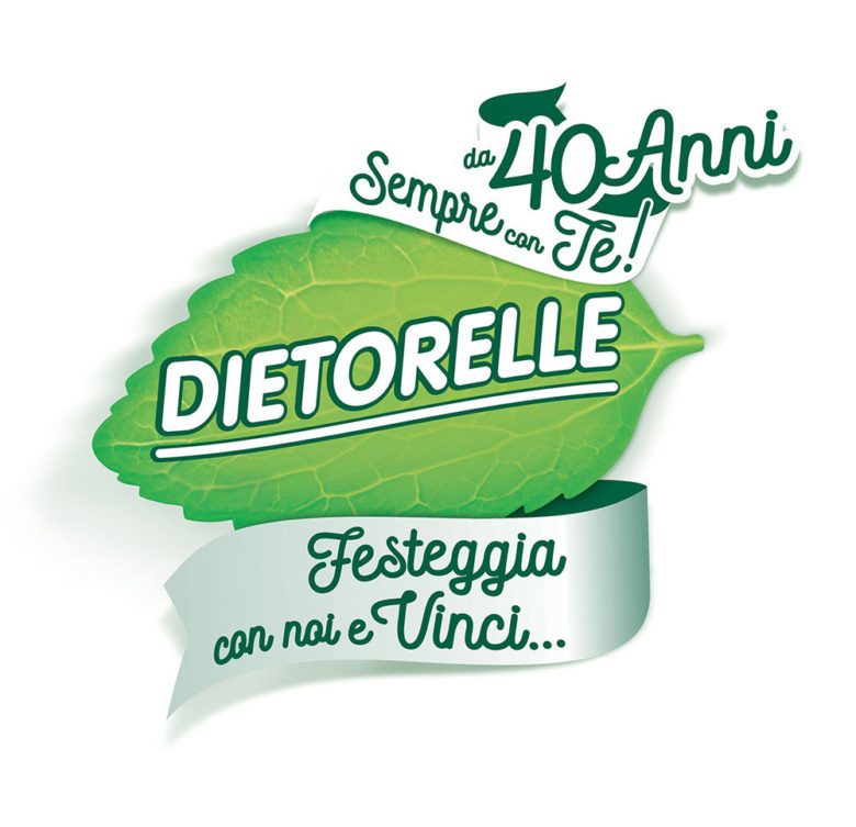 dietorelle logo 40 anni